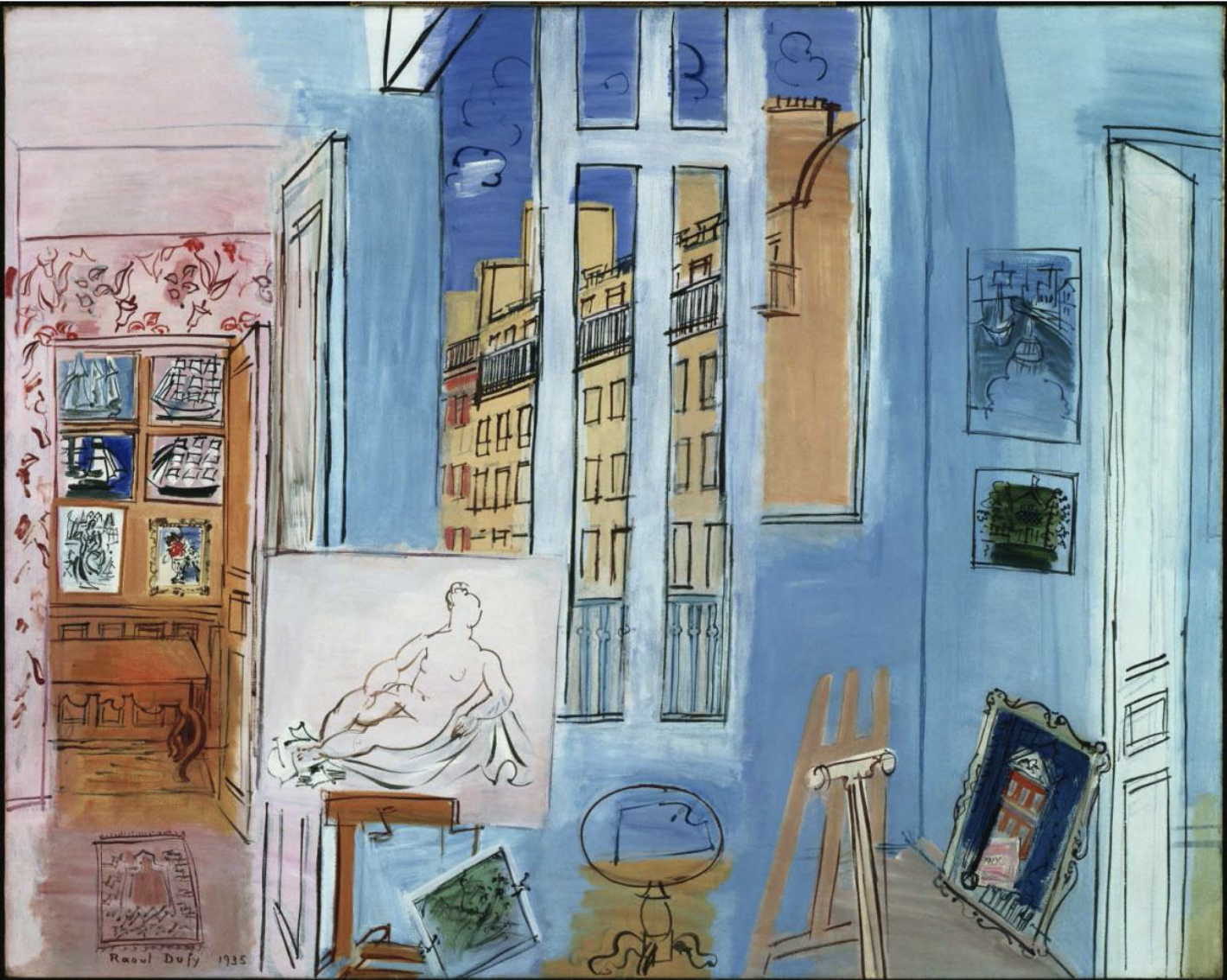 The Artist Study
by Raoul Dufy